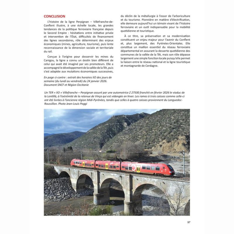 Le chemin de fer de Perpignan à Villefranche-de-Conflent
