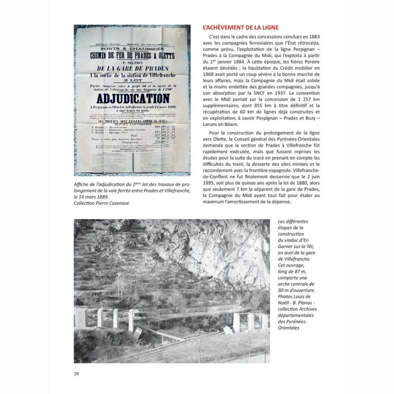 Le chemin de fer de Perpignan à Villefranche-de-Conflent