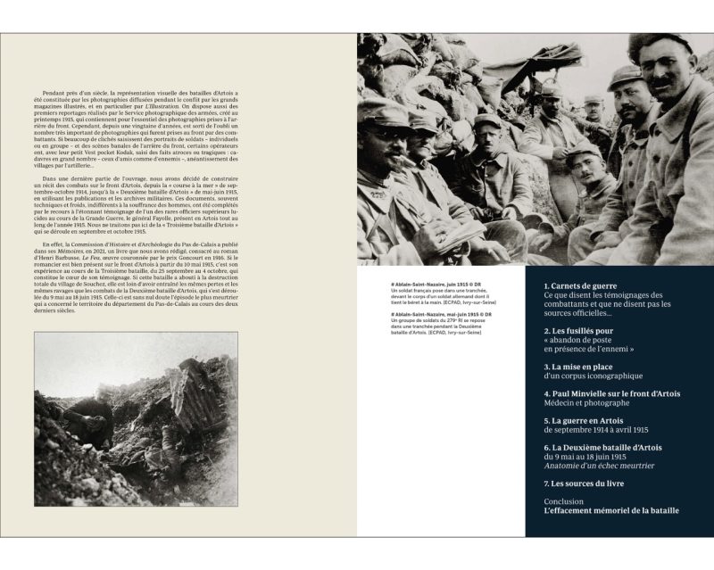 Vie et mort des Poilus, front d’Artois 1915, carnets de guerre